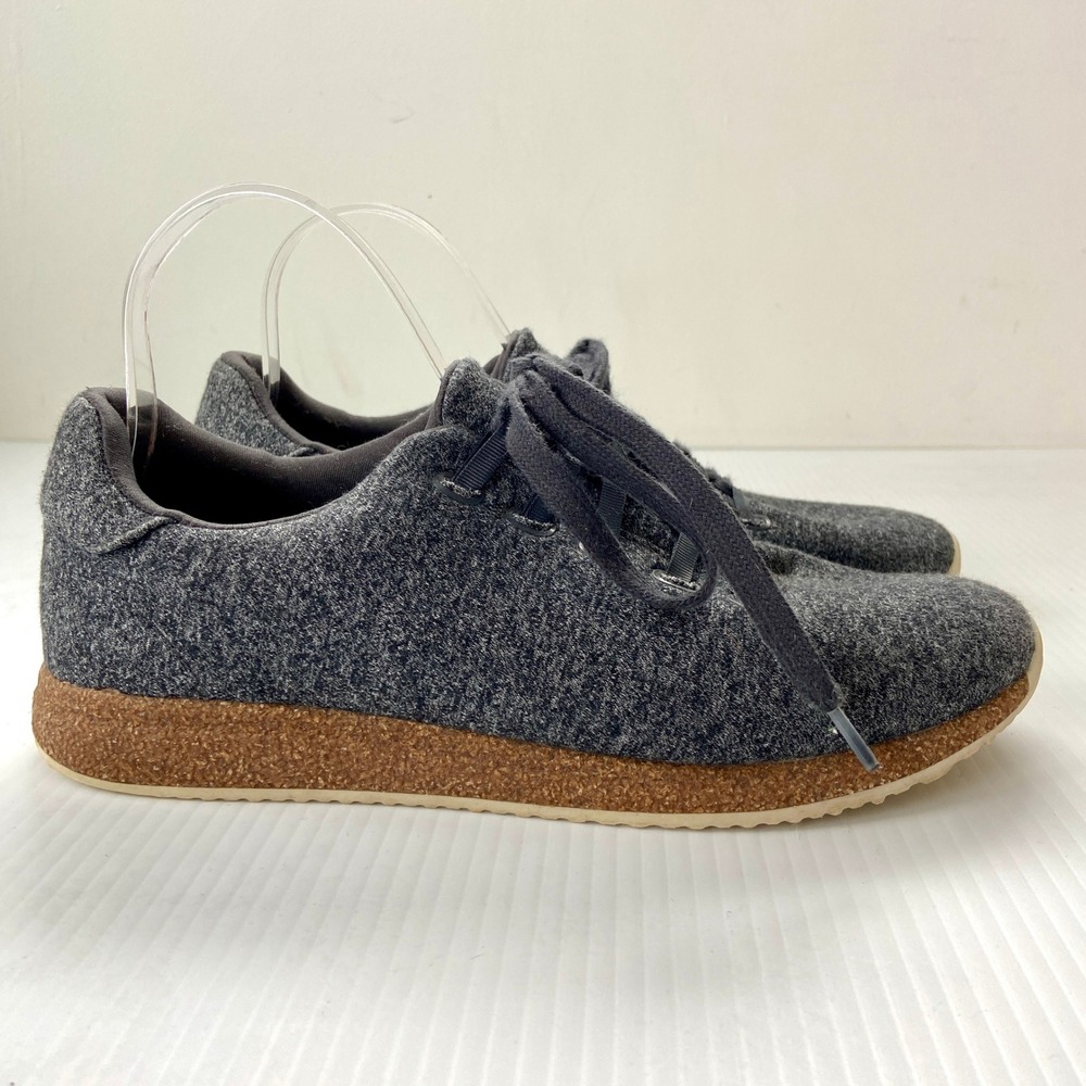 Madden NYC Camaronn Dark Heather Gray‎ Lace Up Sneakers Womens 9.5M